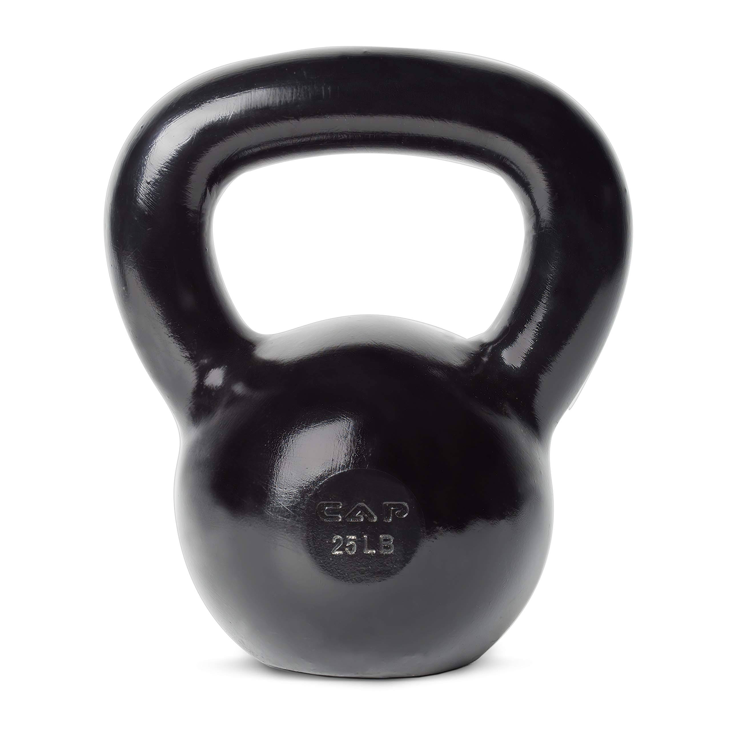 Cap Barbell 25 lb. Cast Iron Kettlebell
