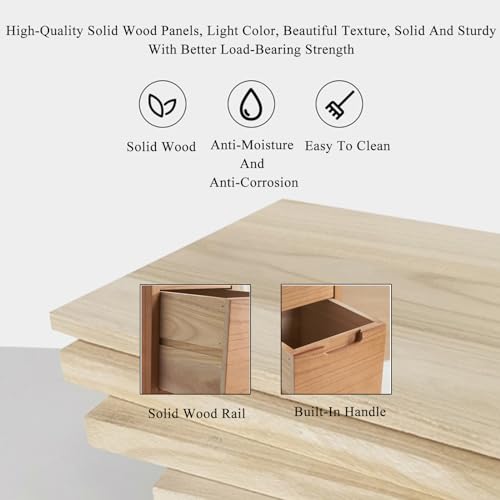 Tall Drawer Organizer for Small Spaces - Narrow Dresser with 5 Drawer Floor Cabinet Storage Organizer - Free Standing Cabinet