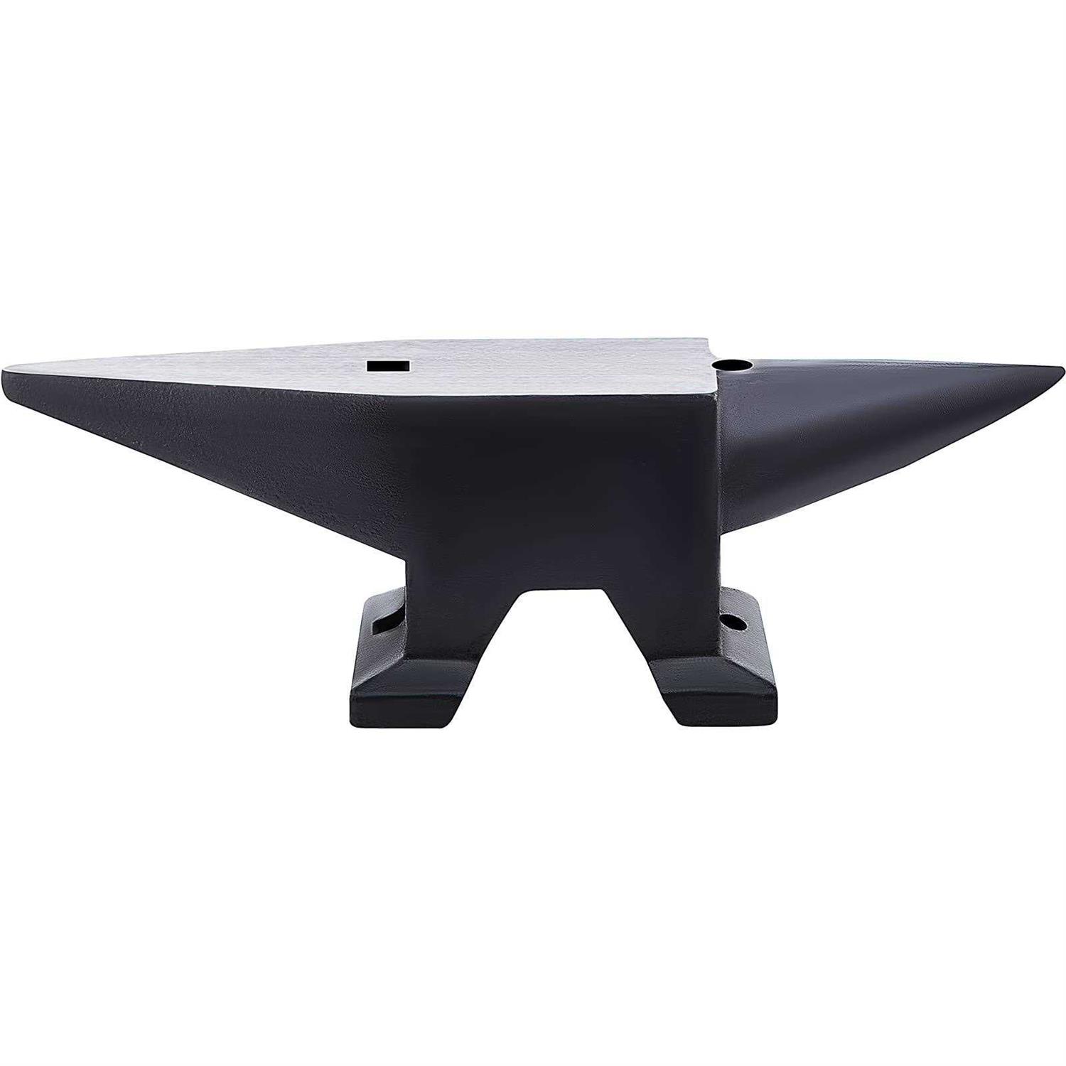 VEVOR Cast Iron Anvil, 110 Lbs Single Horn Anvil with Large Countertop and Stable Base - Shop Hardware Tools Online Store