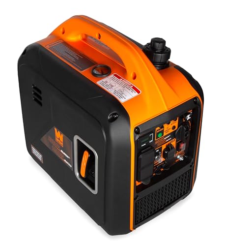 WEN 2800-Watt Dual Fuel Inverter Generator, Quiet, Portable, and Lightweight with Fuel Shut Off and CO Watchdog (DF280iX)