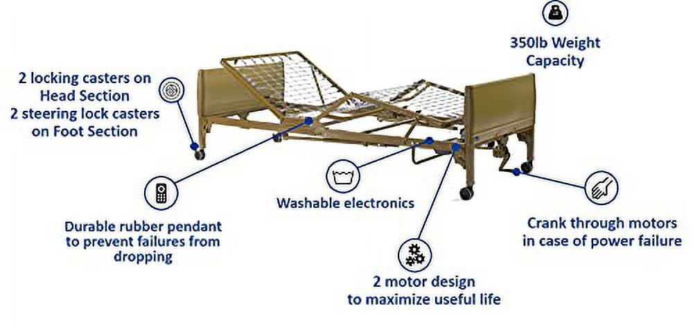Invacare Invacare Semi-Electric Bed