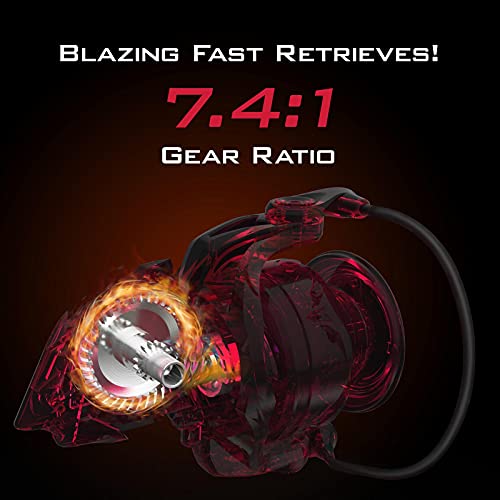 KastKing Speed Demon Elite Spinning Reel - World’s Fastest Spinning Reel 7.4:1 Ratio - Lightweight – Fresh or Saltwater Fishing Reel