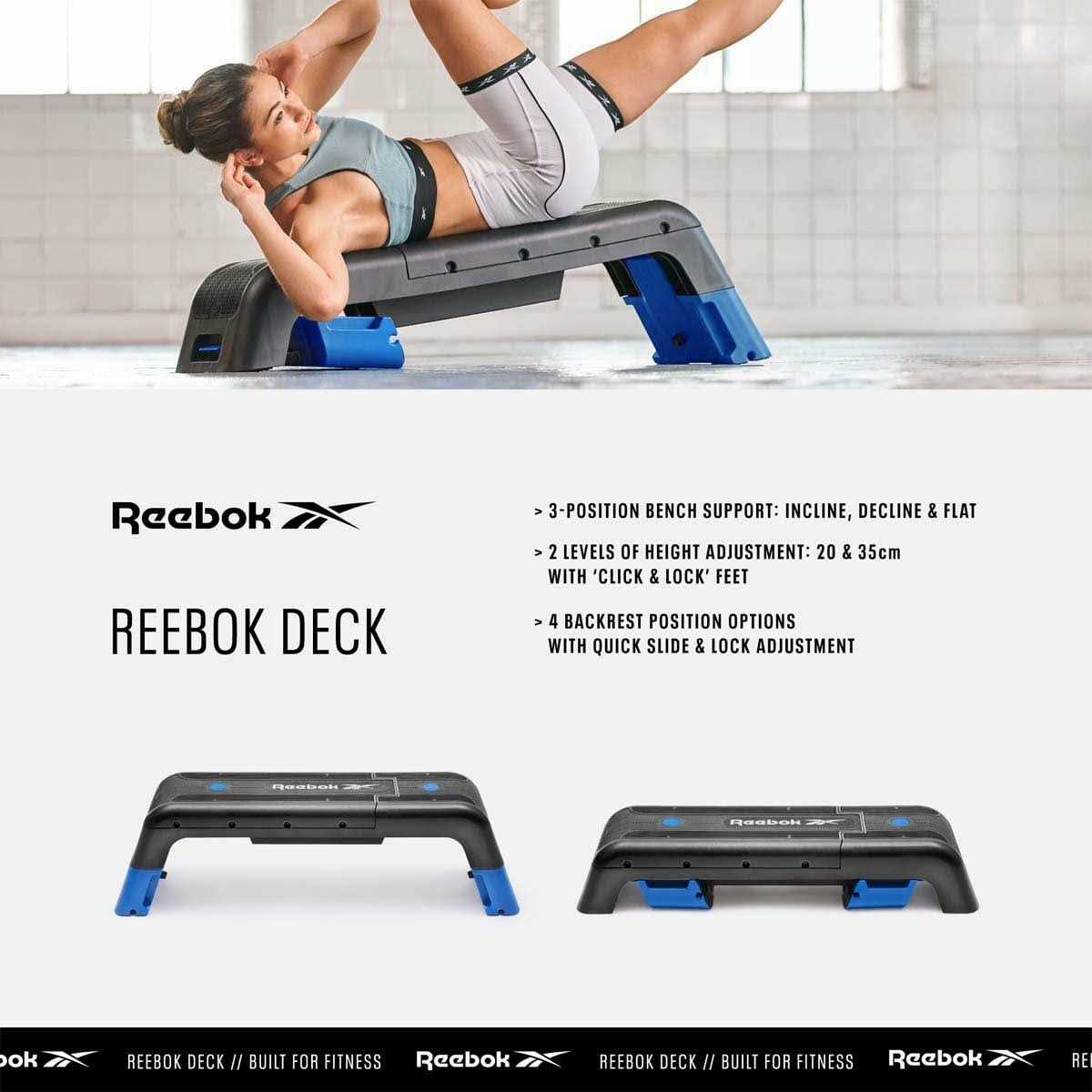 Reebok Fitness Multipurpose Aerobic and Strength Training Workout Deck - Sports Supplies Online Store