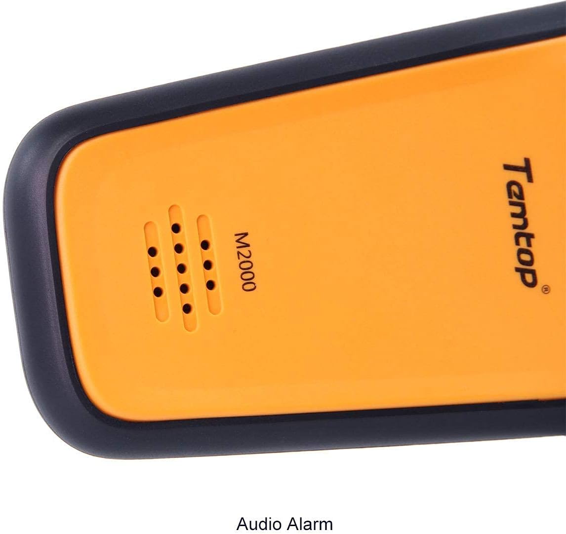 Temtop M2000 Air Quality Monitor CO2 Meter PM2.5 HCHO Temperature Audio Alarm Easy Calibration
