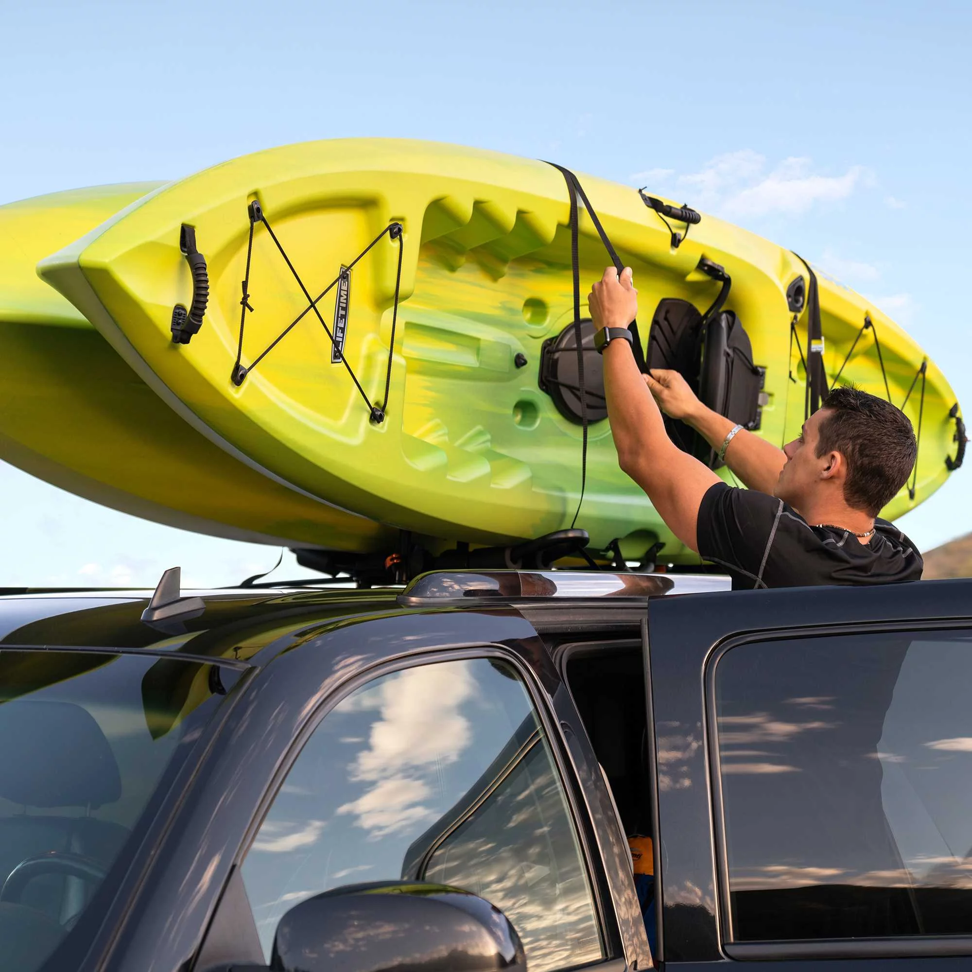 Lifetime Temptation 11 ft Sit-on-Top Kayak, Lemongrass Fusion (90979) - Radiant Selections