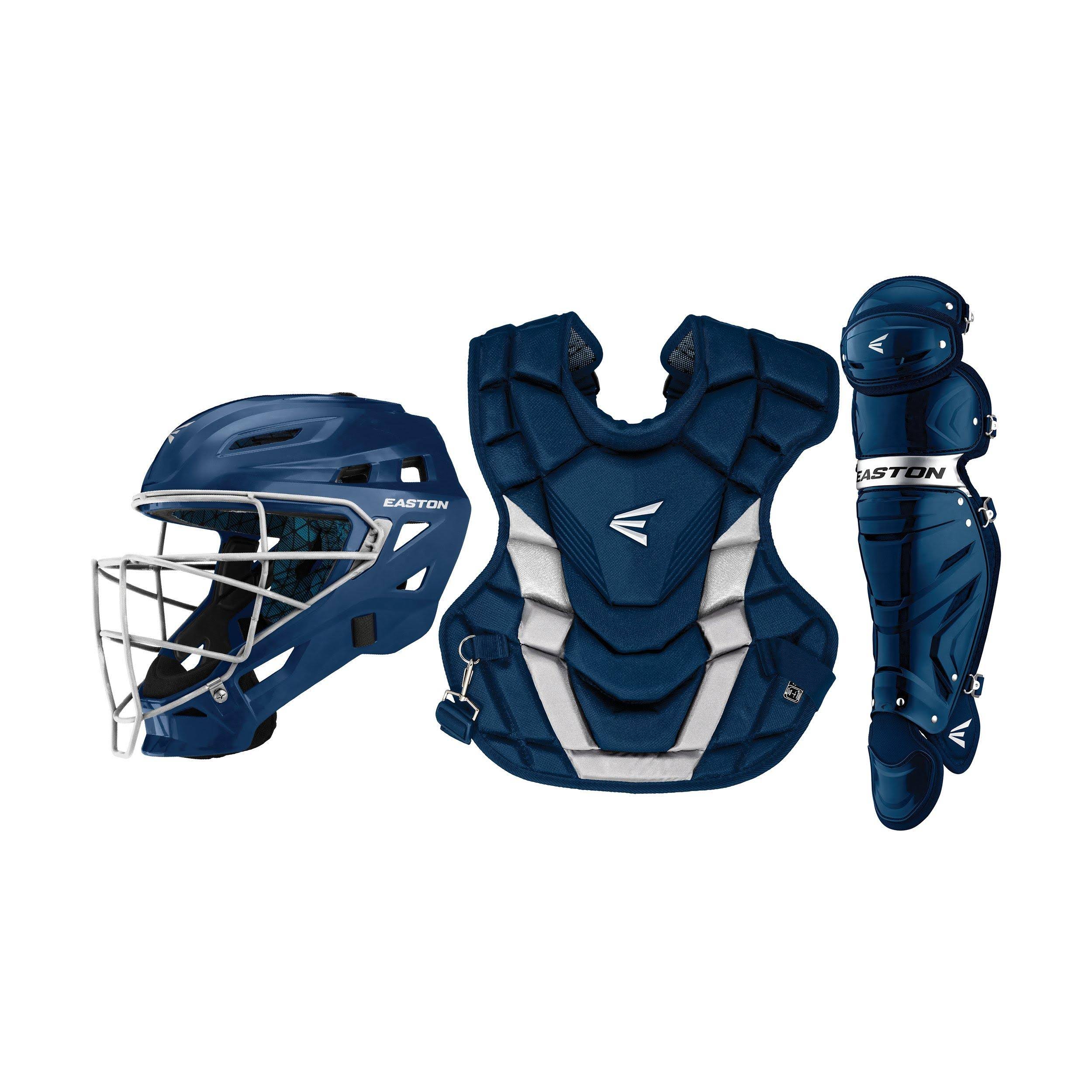 Easton Adult Gametime Catcher&s Set Navy
