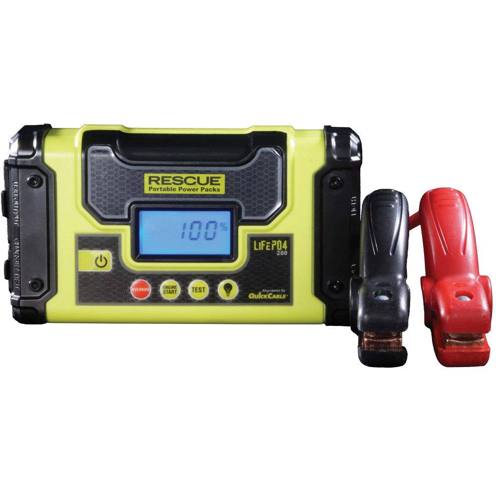 Quick Cable 604301 Rescue Lifepo4 Jump Pack