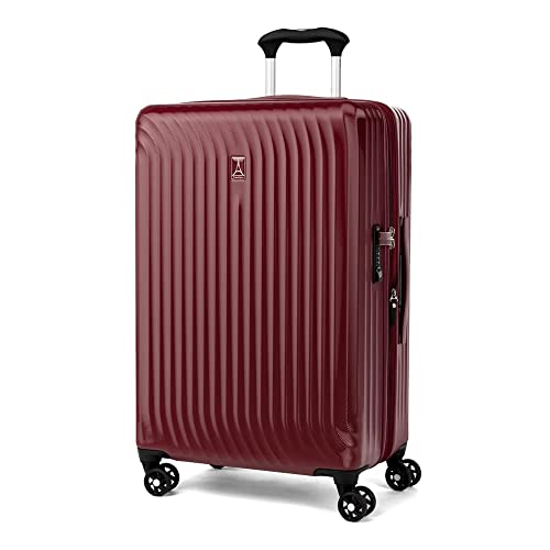 Travelpro Maxlite Air Hardside Expandable Carry on Luggage, 8 Spinner Wheels, Lightweight Hard Shell Polycarbonate Suitcase, Shadow Grey