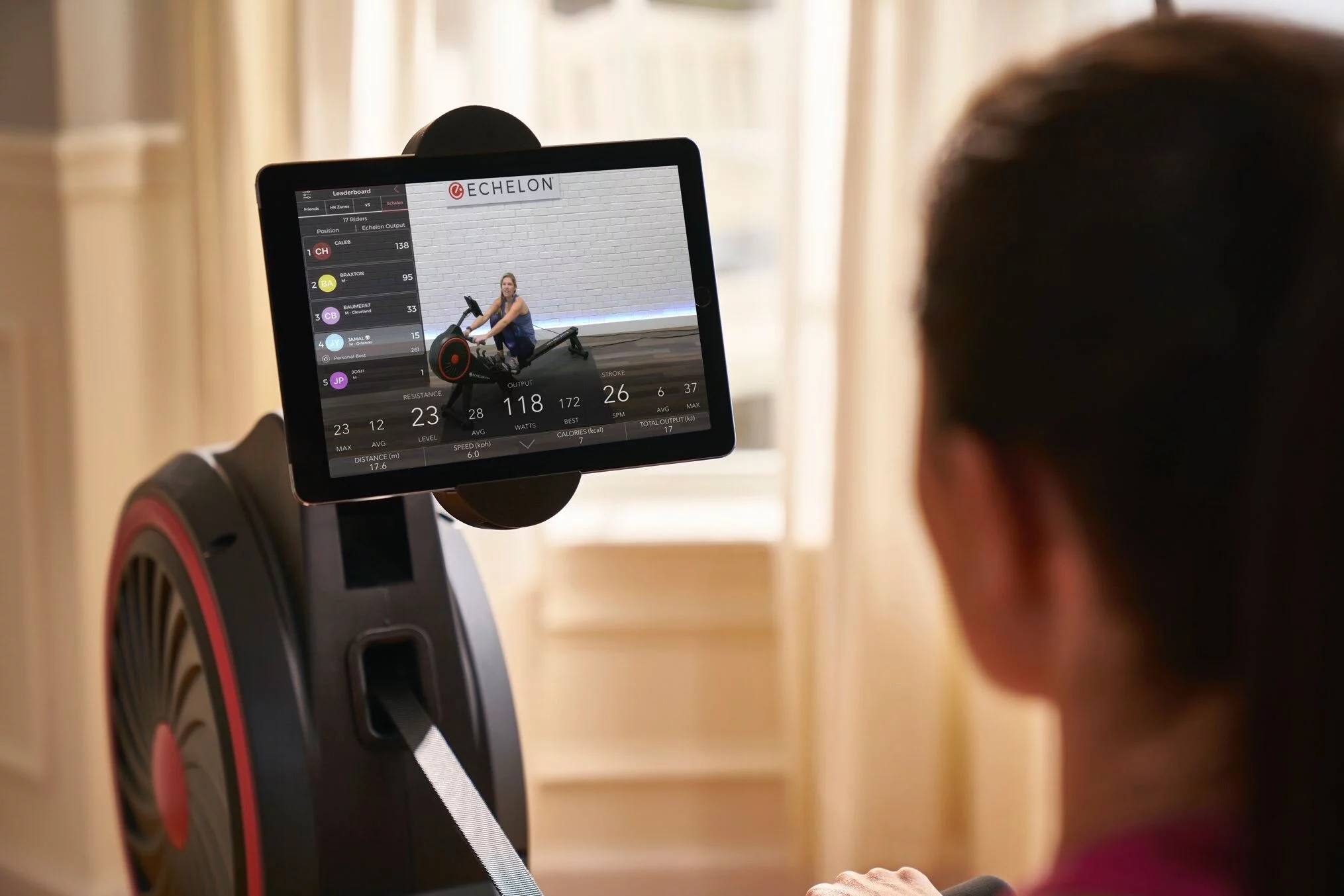 Echelon Home Gym Smart Rowing Machine with Magnetic Resistance + 30-day Free App Trial