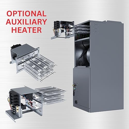 Cooper&Hunter Central Mini Split Air Conditioner and Heater System with Multi Position Air Handler Unit Including Installation Kit