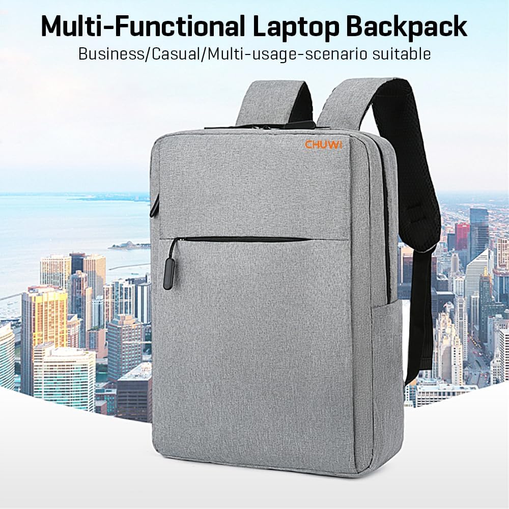CHUWI HeroBook Pro 14.1'' Laptop with Travel Laptop Backpack, 256GB SSD 8GB RAM, Windows 11 Laptop, 1TB SSD Expand, Intel Celeron N4020(up to 2.8GHz)