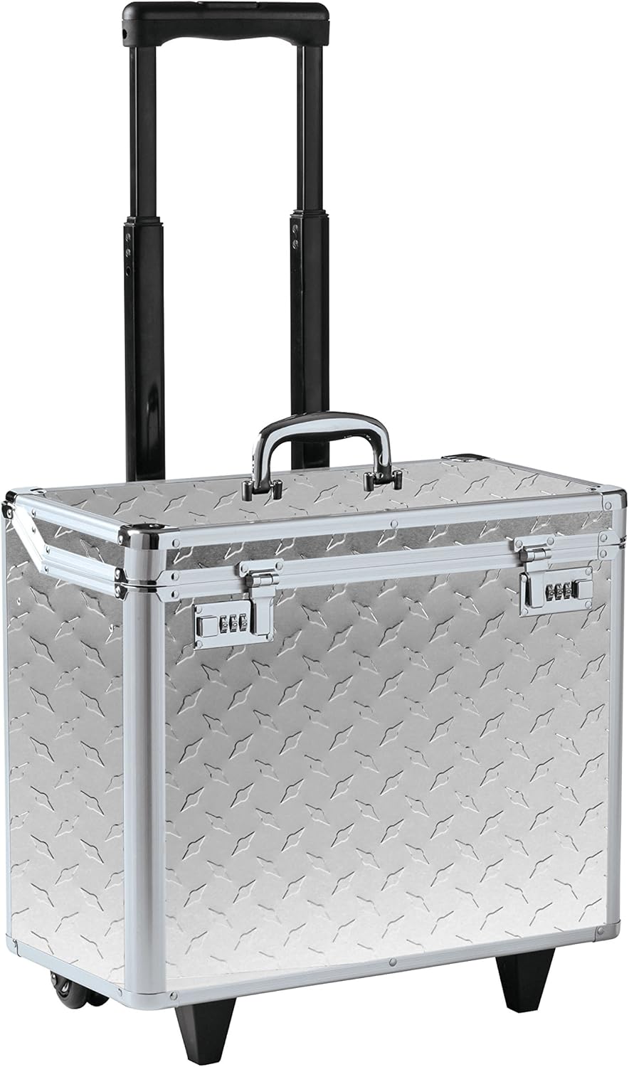 Vaultz Locking Mobile Business Case, Letter Size, 13.5 x 14.5 x 11, White (VZ00381)