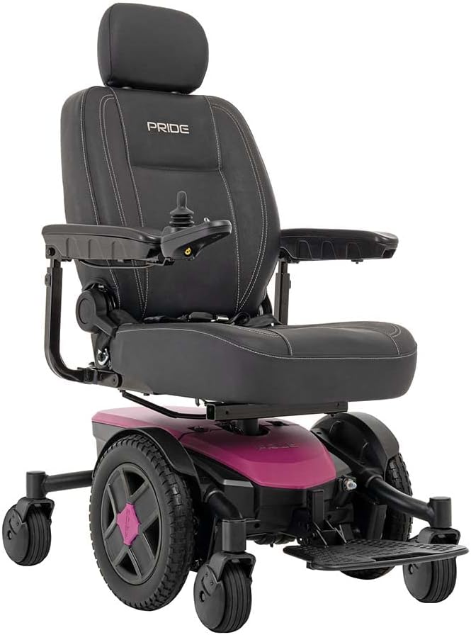 Pride Mobility Jazzy EVO 613 Li Group 2 Power Chair, in-line, Mid Wheel Drive, Motorized Electric Wheelchair for Adults, 300 lbs. WC, Up to 5.1 MPH