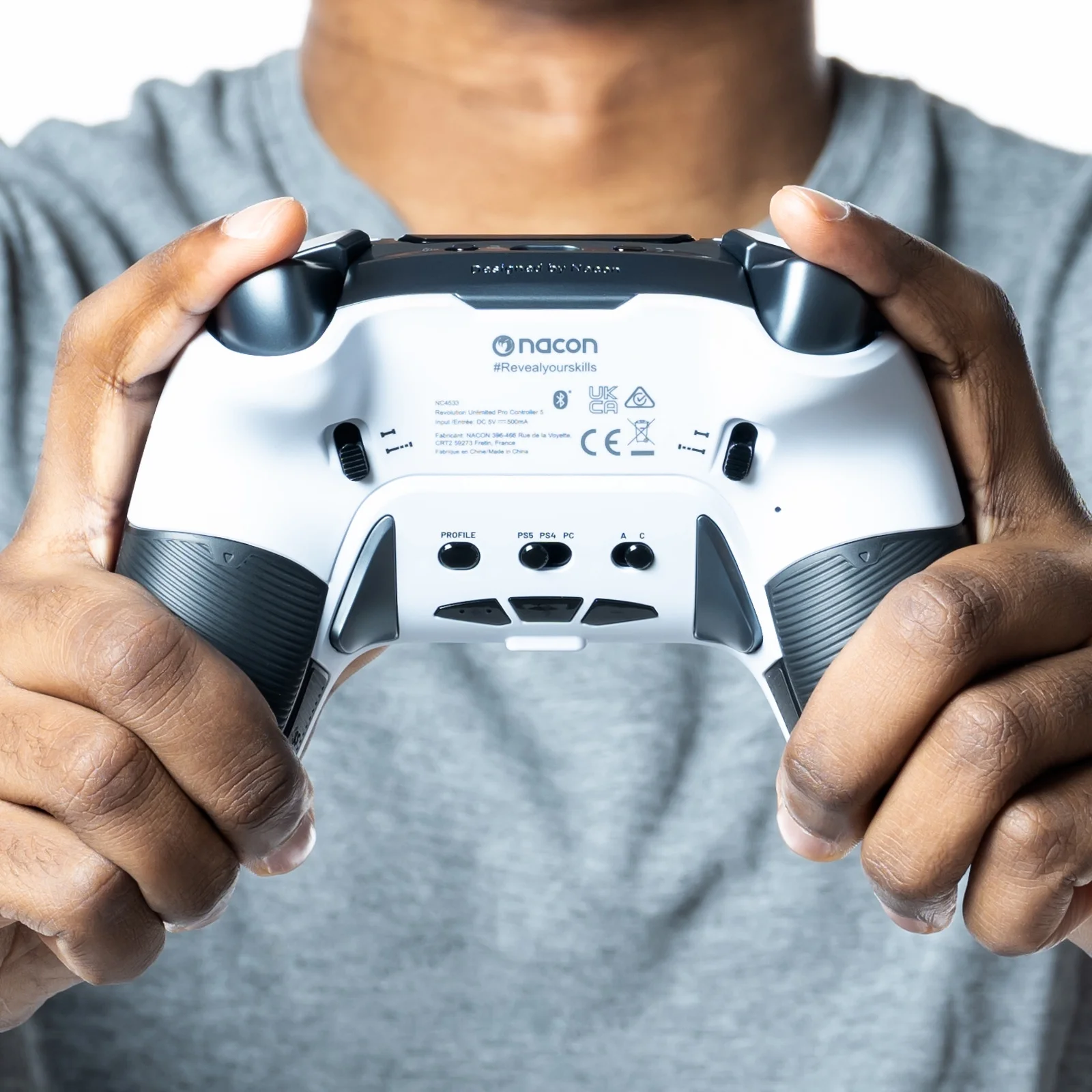 Nacon - Revolution 5 Wireless Controller - White - Radiant Selections
