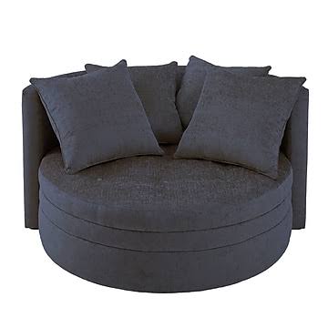 Home by Sean u0026 Catherine Lowe Kennedy Barrel Chair Upholstery: Navy