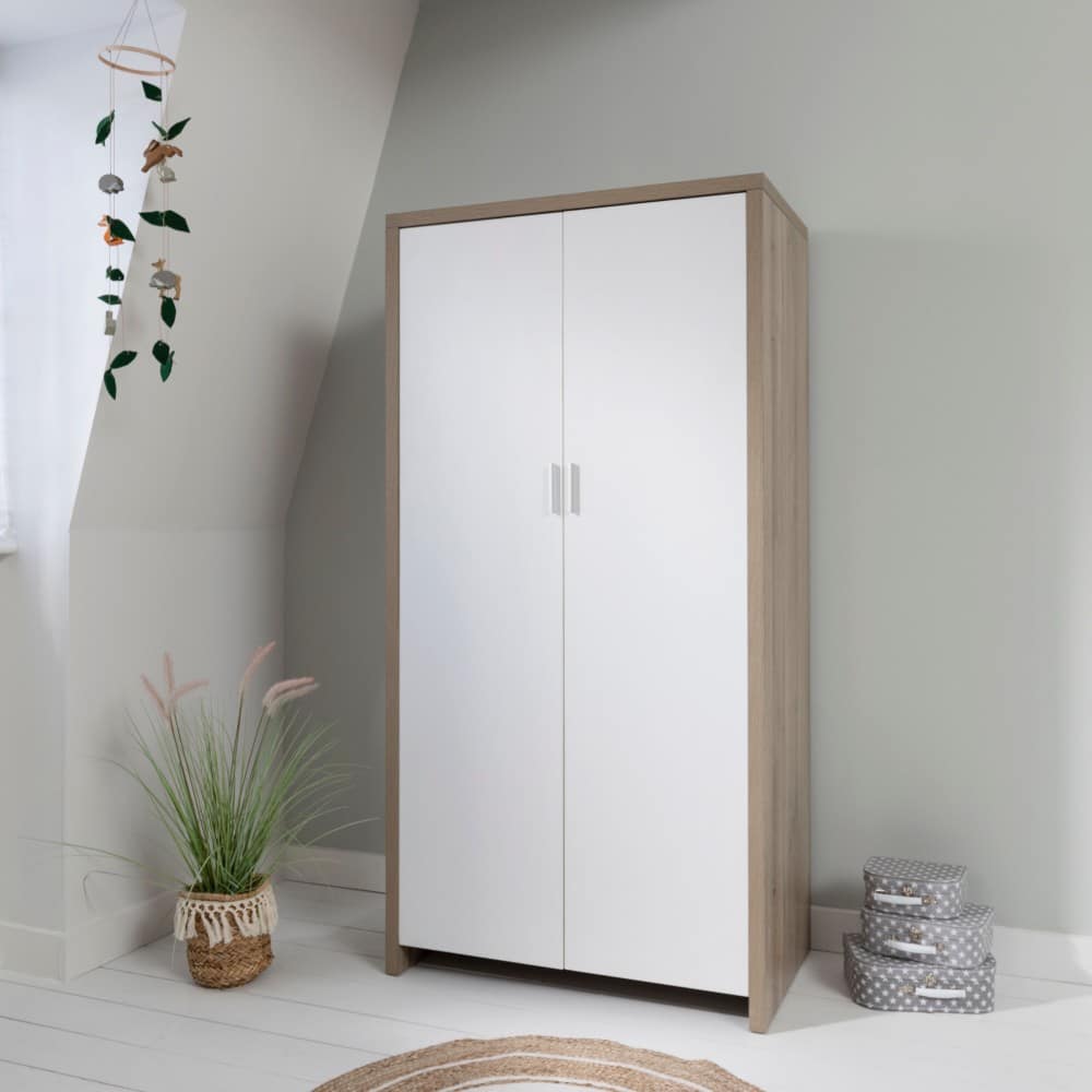 Tutti Bambini Modena Wardrobe – White Oak