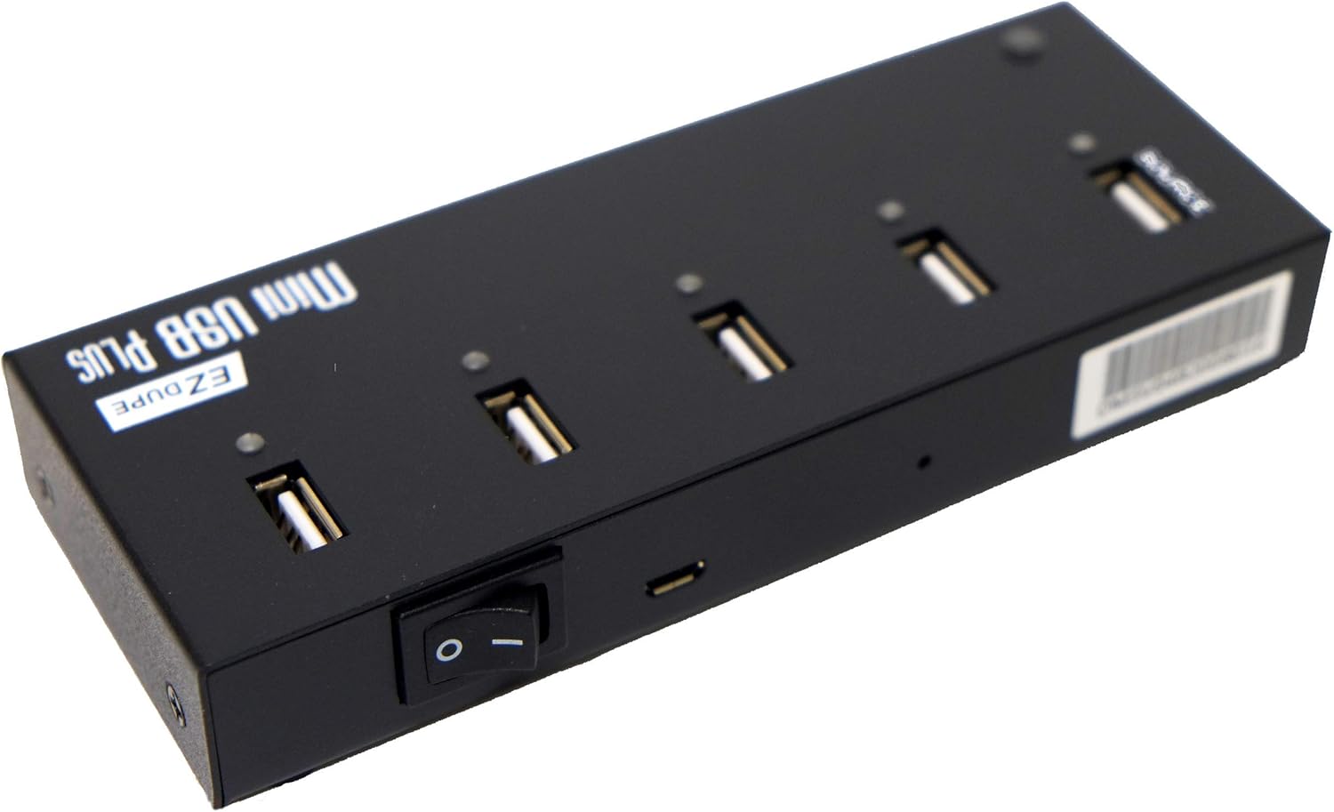 EZ DUPE 1 to 4 USB Duplicator - Standalone Flash Memory Drive Compact Copier (Mini USB Plus)