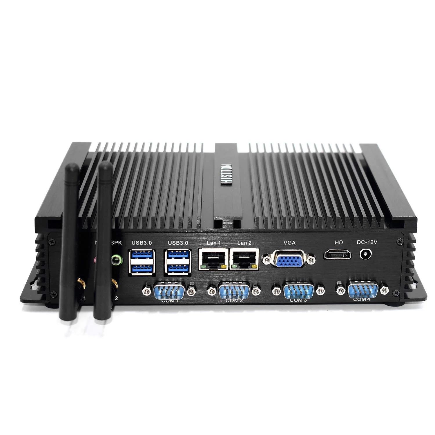 HISTTON Fanless Mini PC Desktop PC Industrial Mini pc Windows 10 64bit Desktop Full 4K HD Smart Mini PC Intel Core i5 Processor 8GB+512GB / 4K /