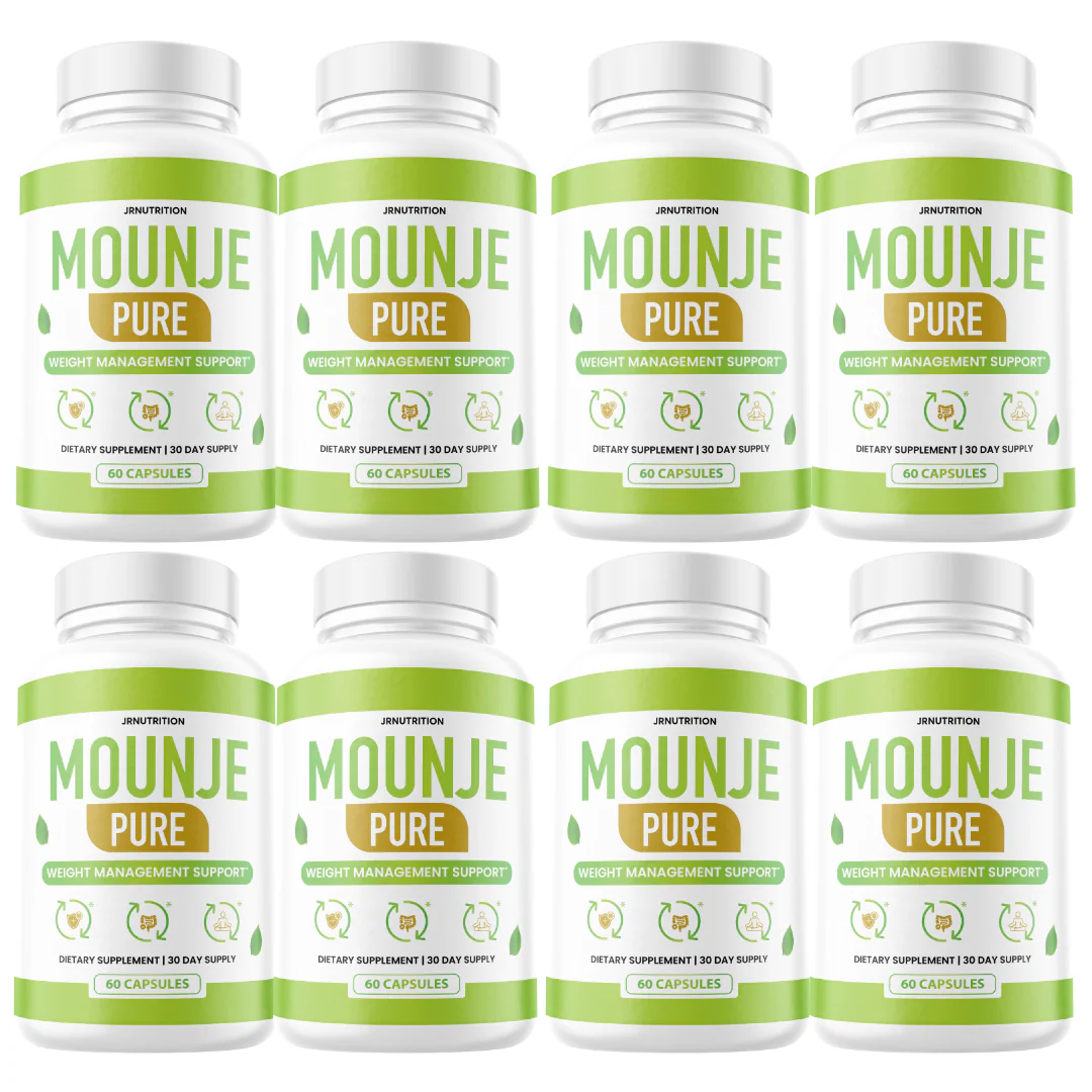 Mounje Pure Weight Loss Capsules Metabolism Booster - 8 Bottles - Kansas Nuitrition - HNZSDS