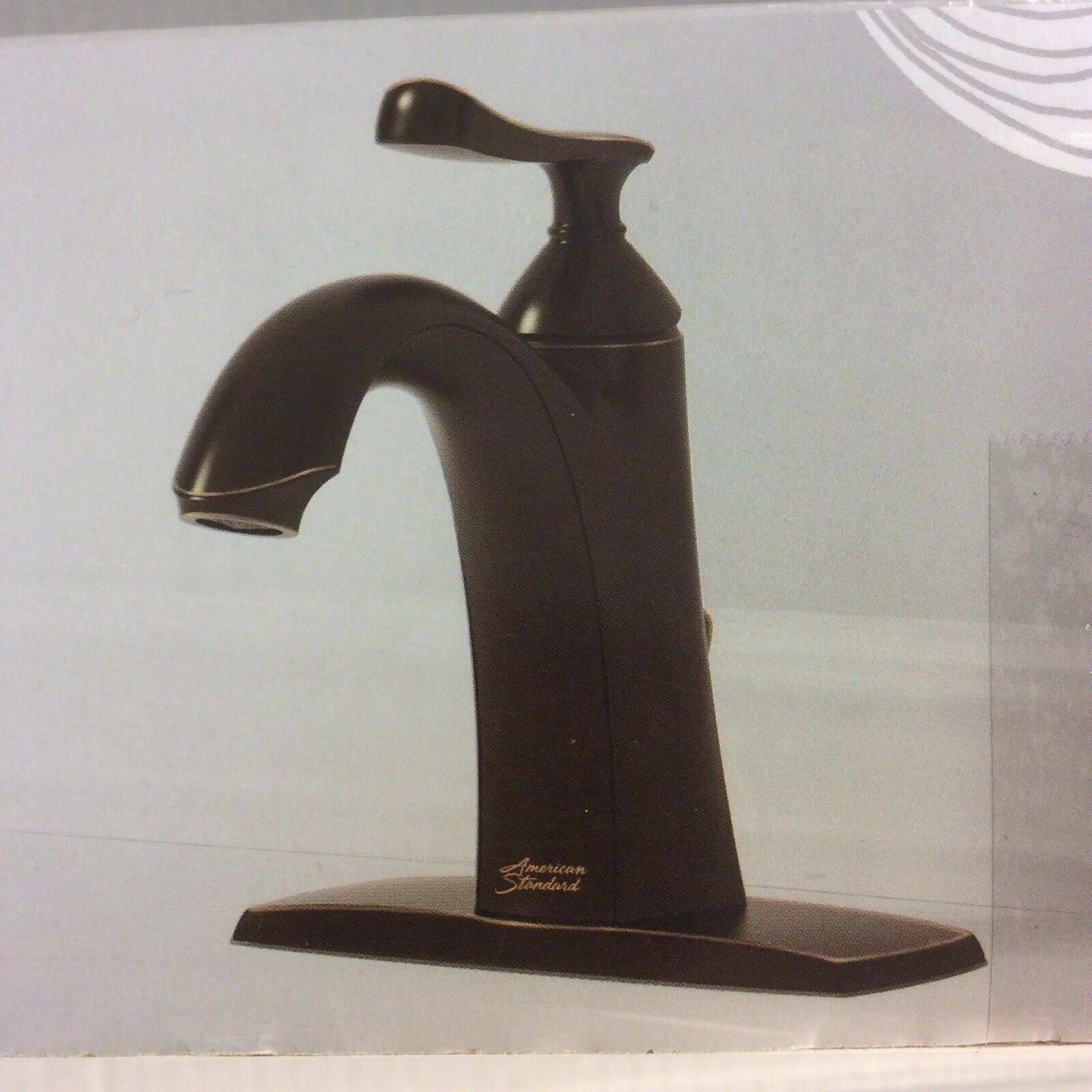 American Standard Chatfield Single Hole Single-Handle Bathroom Faucet in Legacy Bronze 7413101.278
