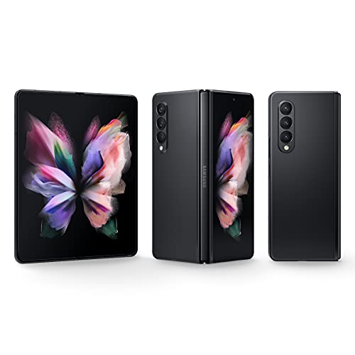 SAMSUNG Galaxy Z Fold 3 5G Cell Phone, Factory Unlocked 2-in-1 Android Smartphone Tablet, 512GB, 120Hz, Foldable Dual Screen, Under Display Camera