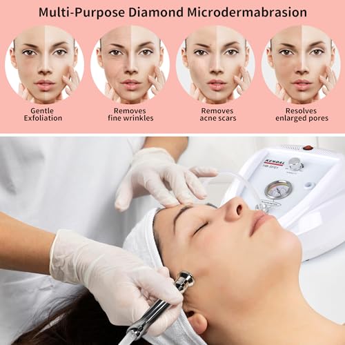 Kendal Microdermabrasion Machine, Professional Diamond Microdermabrasion Machine, Facial Beauty Equipment for Esthetician Supplies