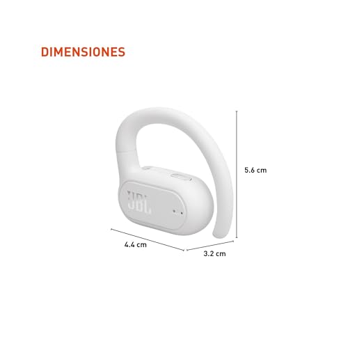 JBL SoundGear Sense - True Wireless Open-Ear Headphones, OpenSound Technology, Splash and dust Resistant, 4 mics for Crisp, Clear Calls
