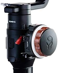 Tilta Nucleus-Nano with P-Tap Cable Wireless Focus Control System to Wirelessly Control The Focus of Most DSLR, Mirrorless