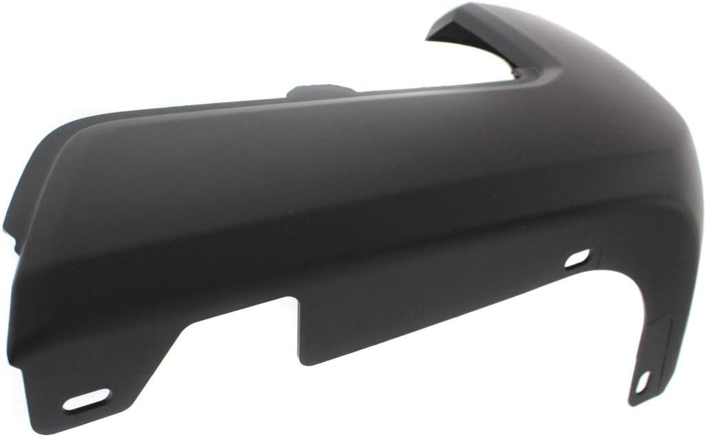 For Toyota Tacoma Bumper End 2016 17 18 19 2020 Driver Side | Rear | Painted Black | Plastic | CAPA | TO1104133 | 5215604010
