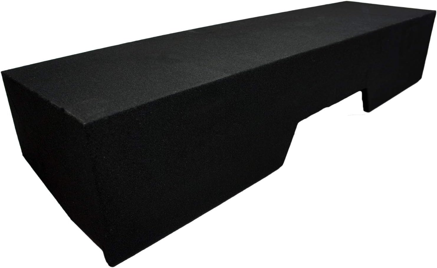 Compatible with Nissan Titan King or Crew Cab Truck 2004-2015 Dual 12" Subwoofer Sub Box Speaker Enclosure