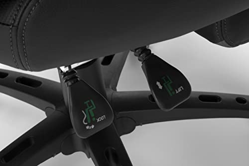 RESPAWN 110 Pro Gaming Chair - Gaming Chair with Footrest, Reclining Gaming Chair, Video Gaming Computer Desk Chair, Adjustable Desk Chair
