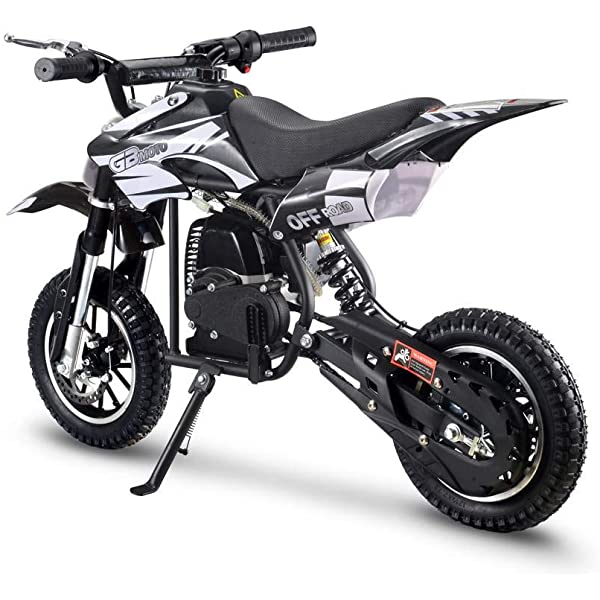 XtremepowerUS 49CC 2-Stroke Gas Power Mini Pocket Dirt Bike Dirt Off Road Motorcycle Ride-on (Blue)