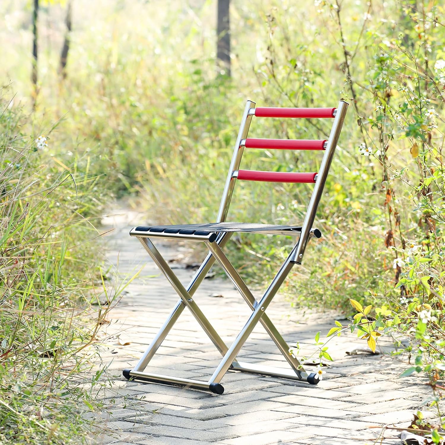 Fishing Chairs for Adults Portable Camping and Sports Chair with Light Weight Compact Size Outdoor Chairs (Medium)