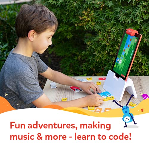Osmo - Coding Starter Kit Plus Detective Agency for Fire Tablet - 3 Educational Learning Games - Ages 5-12 - Learn to Code