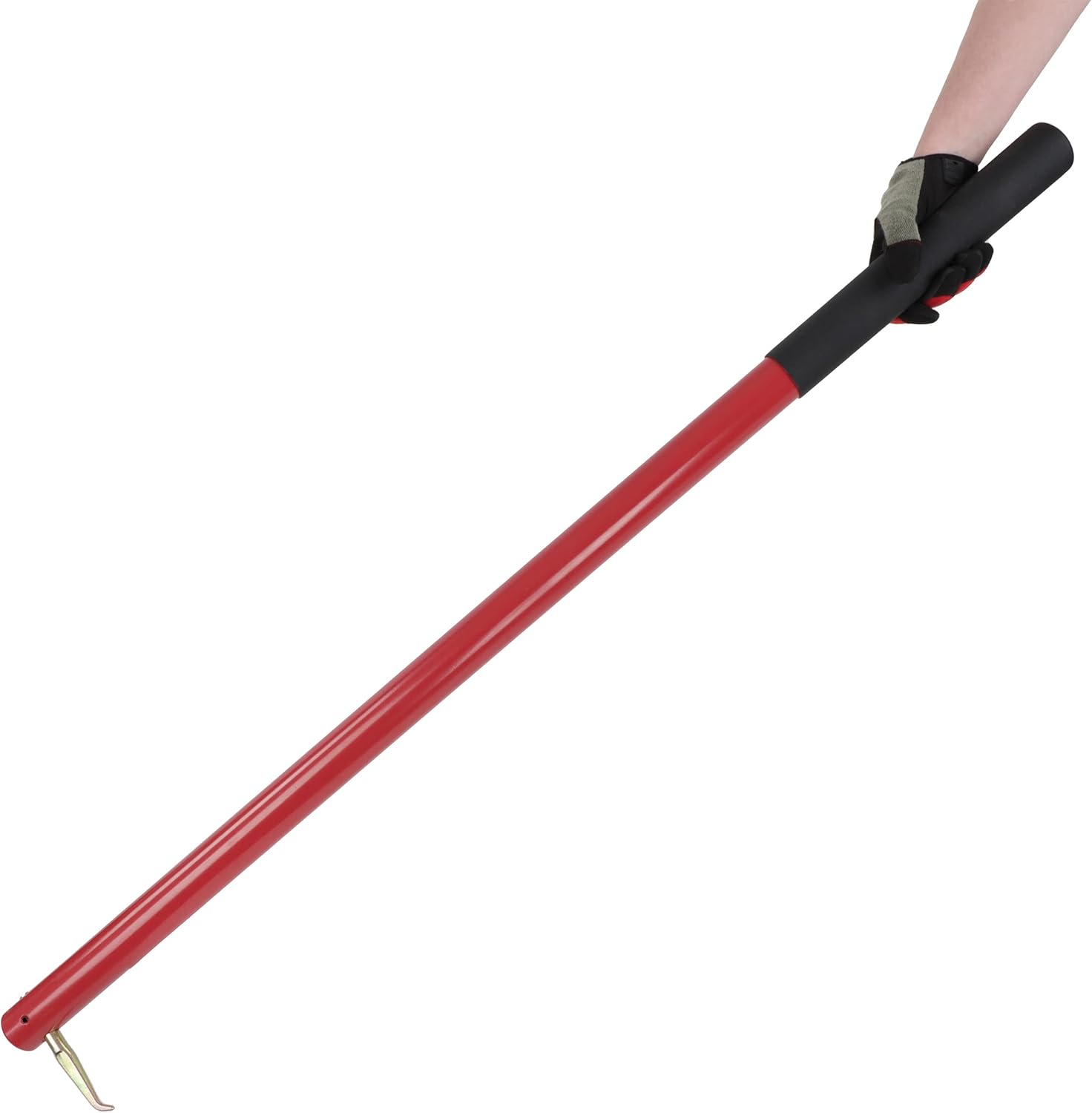 Felled Hookaroon Tool - 48in Log Roller Lifter with Aluminum Handle for Moving Firewood or Pulling Slabs Off The Sawmill Pack of 2