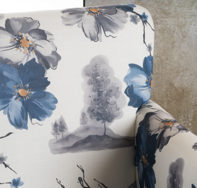 Christopher Knight Home Boaz Fabric Club Chair - Floral Print