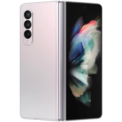 SAMSUNG Galaxy Z Fold 3 5G US Version, 256GB, Phantom Black - Unlocked (Renewed)