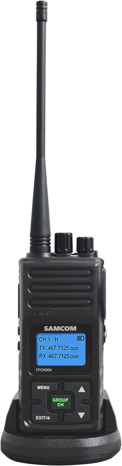 Two Way Radio, SAMCOM Long Range Walkie Talkies for Adults Rechargeable