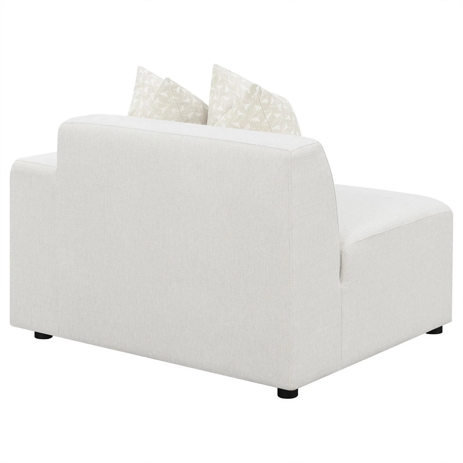 Pemberly Row 6-piece Fabric Upholstered Modular Sectional Pearl