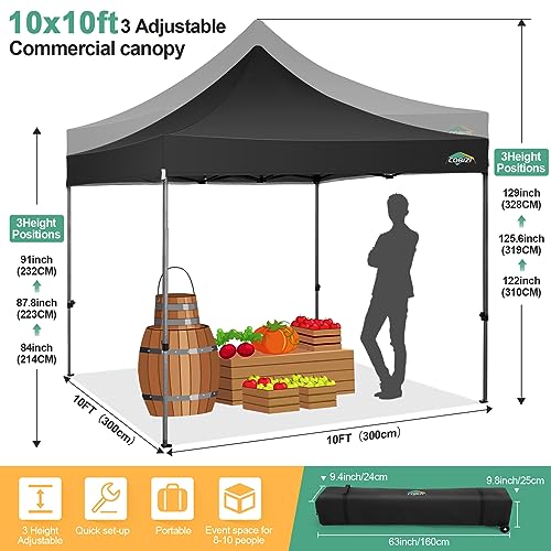 COBIZI 13x26 Pop Up Tent 13x26 Canopy with Sidewalls Heavy Duty Canopy Party Tent for Parties