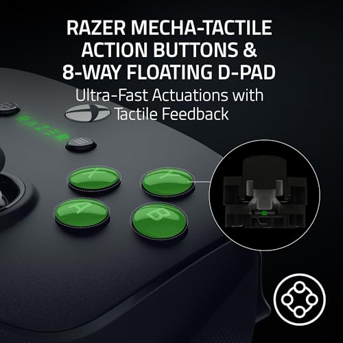 Razer Wolverine V3 Pro Wireless Gaming Controller: Licensed for Xbox Series X|S, Xbox One, Windows PC - 6 Remappable Buttons - Fast Triggers
