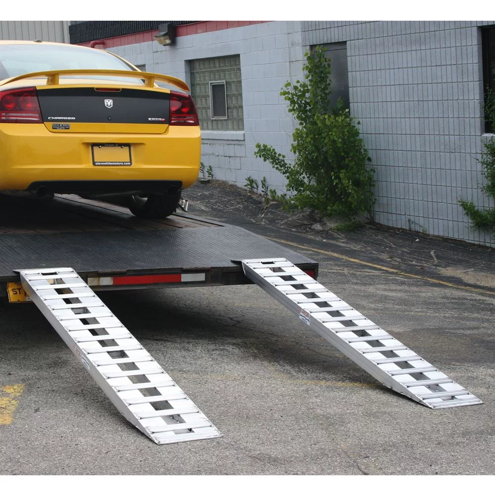 120in x 20in Aluminum Truck Trailer Car Hauler Ramps - Curated Treasures Market