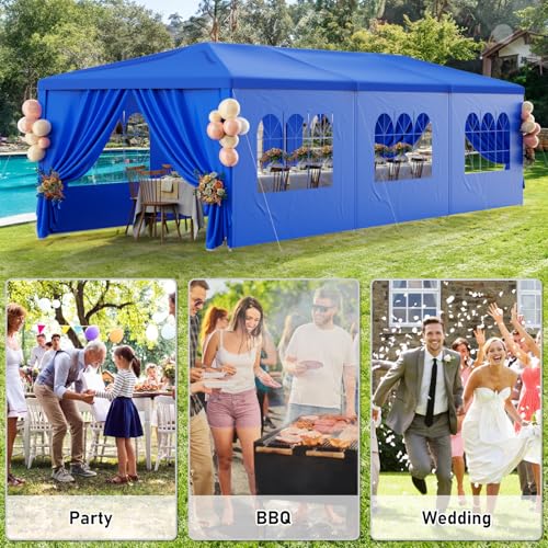 Outdoor Party Tent 10x30 Black Tents for Parties