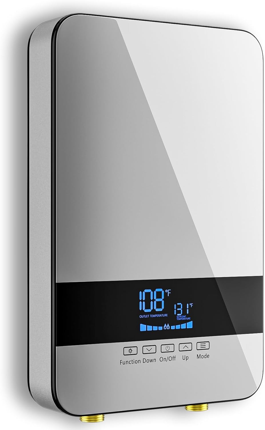 Tankless Water Heater Electric,8.5KW 240V Point of Use On Demand Hot Water Heater,Instant Hot Water Heater Under Sink with Digital Display