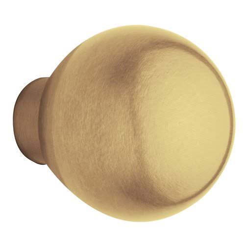 Baldwin Estate Knob Single Knob Only Satin Brass/Black