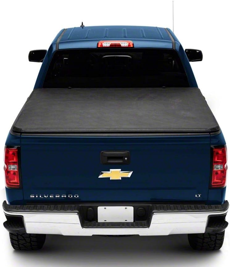 Proven Ground Soft Tri-Fold Tonneau Cover Compatible with 14-18 Silverado 1500 w/ 6.50-Foot Standard Box