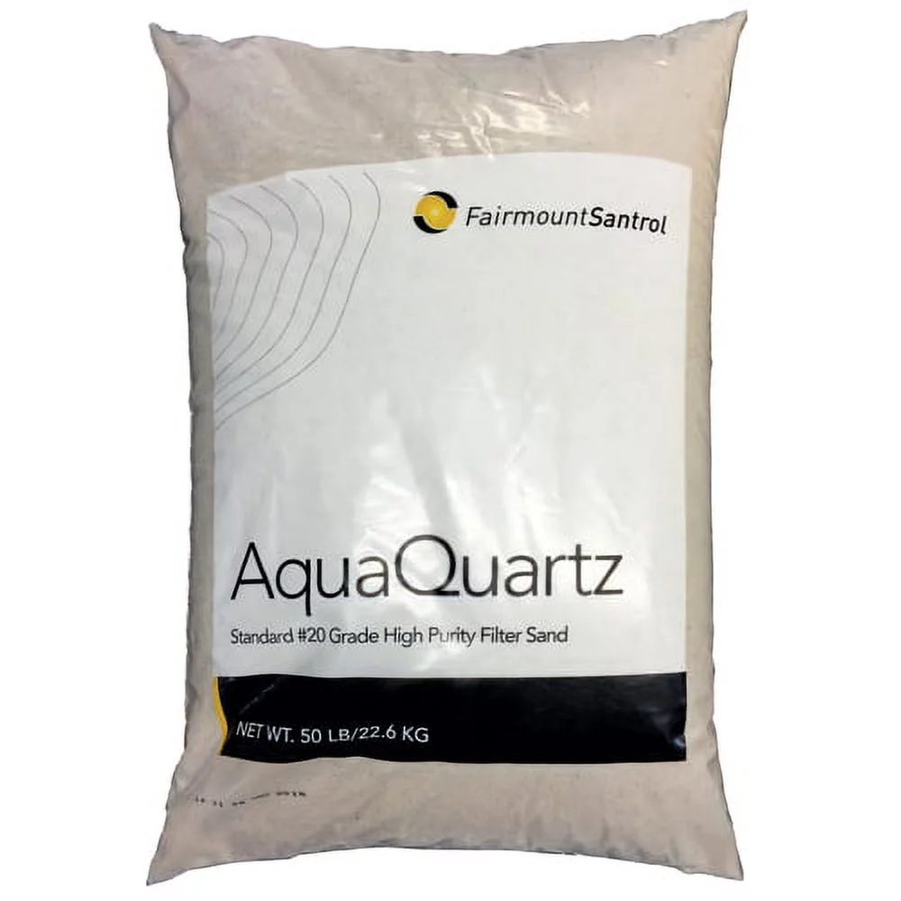 Fairmount Minerals Pool Filter Sand Grade Silica Sand 50 Pounds