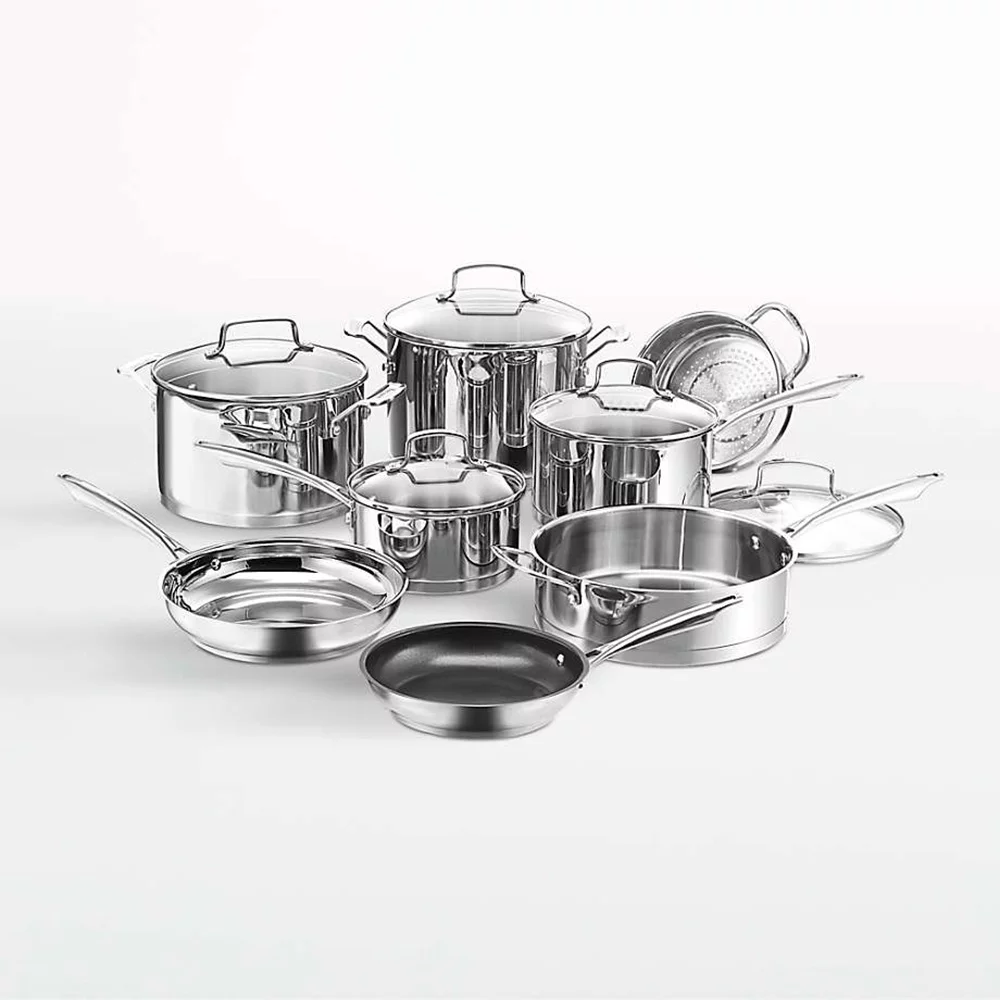 Cuisinart 13-Piece Professional Series Stainless Steel Cookware Set