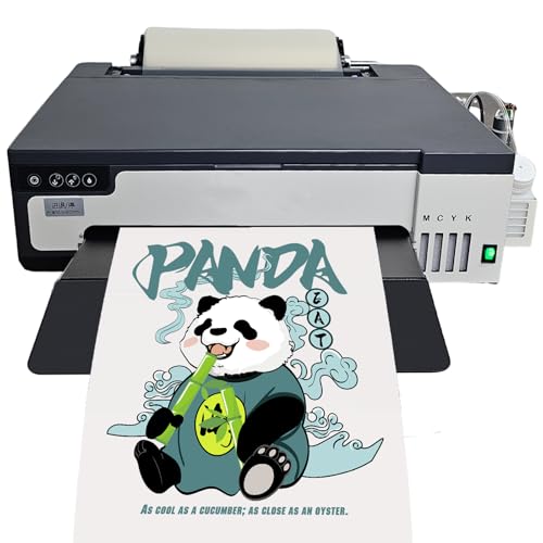 DTF Printer Machine - with XP600 Printhead, Faster Speed Higher Resolution 5760 * 1440dpi, T Shirt Printer DTF Transfer Machine with Roll Feeder