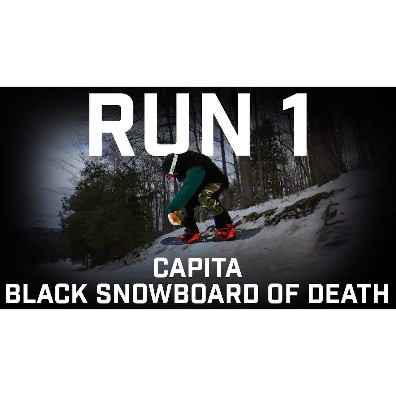 Capita Black Snowboard of Death - Sports Supplies Online Store